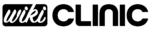 WikiClinic logo black